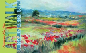 Artwalk New Bern, July 13 from 5pm to 8pm