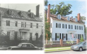 New Bern’s Attmore Oliver House, Then and Now