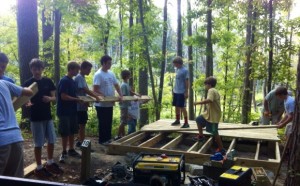 Eagle Scouts Volunteer