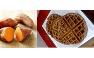 sweet potato waffles by Kate Horney