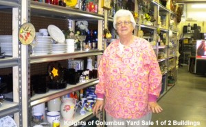 Knights of Columbus Yard Sale