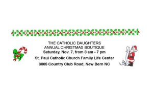 Catholic Daughters Annual Christmas Boutique