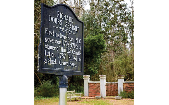Richard Dobbs Spaight Grave Marker