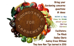 Roundtable for Gardeners