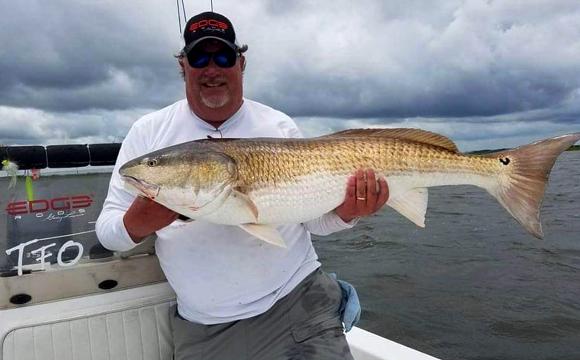 Captain Gary Dubiel fishing