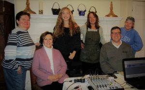 Laura Johnson, Susan Moffat-Thomas, Katie Cusack, Lisa Bisbee-Lentz, George Oliver, and Wendy Card