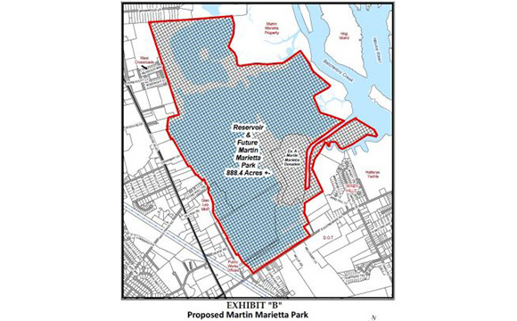 Proposed Martin Marietta Park