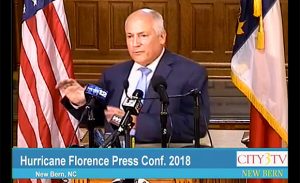 Press Conference Hurricane Florence