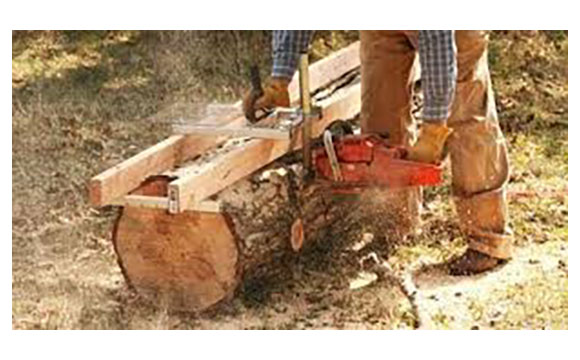 Chainsaw Sawmill Demonstration