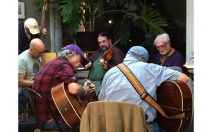 Irish Music Session at Bella's Cafe'