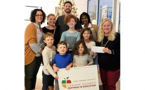James and Coverdale Families donate to PIE