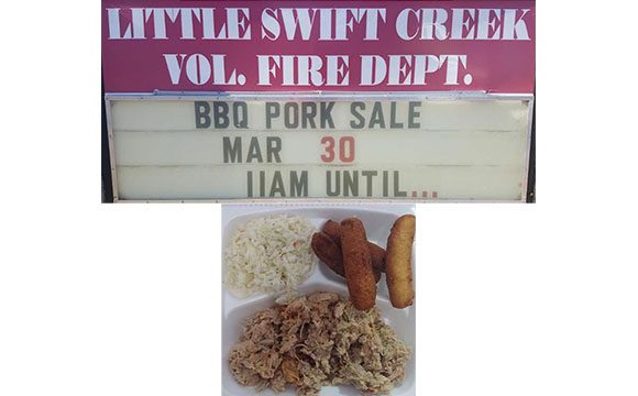 BBQ Pork Sale - Little Swift Creek Vol Fire Dept