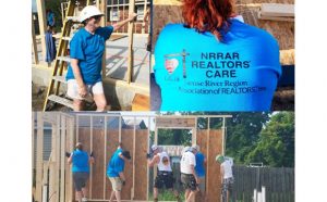 Craven Habitat Build with Realtors