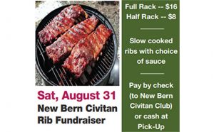 New Bern Civitan BBQ Rib Fundraiser