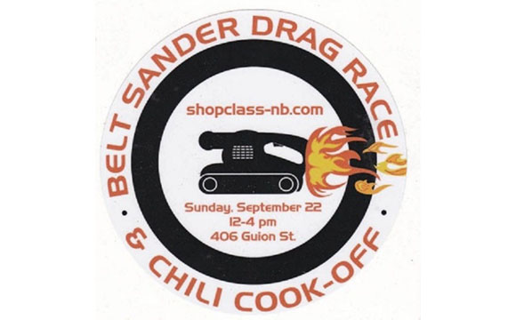 Belt Sander Drag Race - Chili Cook-off