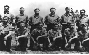 German U-boat crew as POWs. (Credit: NCpedia)