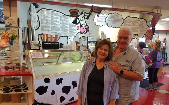 Mildred and Jim Green - Cow Cafe