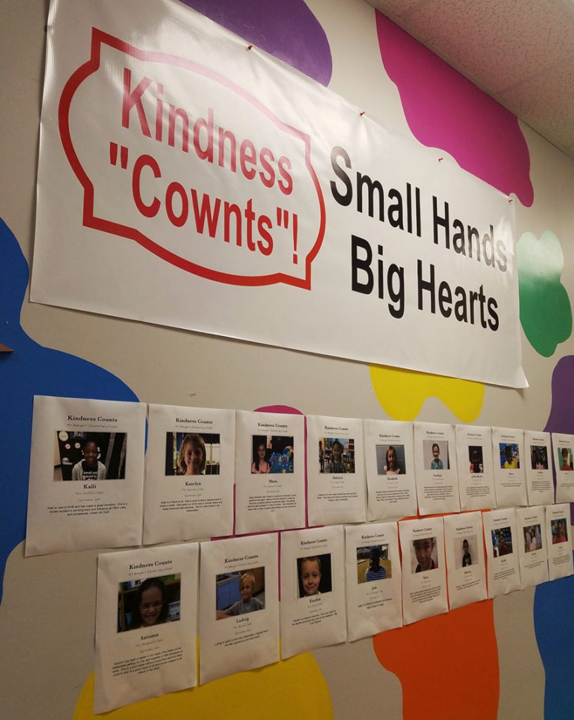 Kindness Cownts Wall