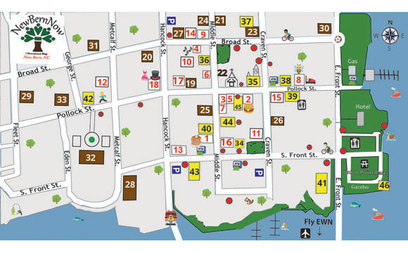 Map Of Downtown New Bern Nc Magazine Advertising New Bern Nc | New Bern's Local News And Information –  Newbernnow.com