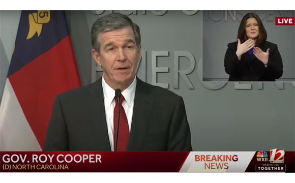 NC Governor Roy Cooper Order 131