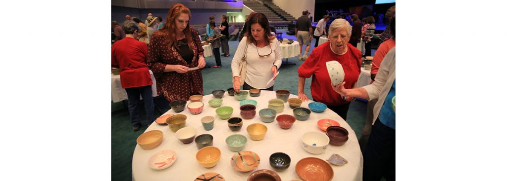 Photo from Empty Bowls 2018