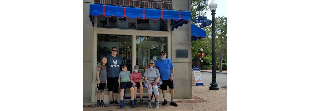 Family visiting New Bern