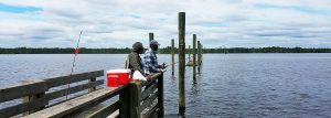 Fishing at Glenburnie Park