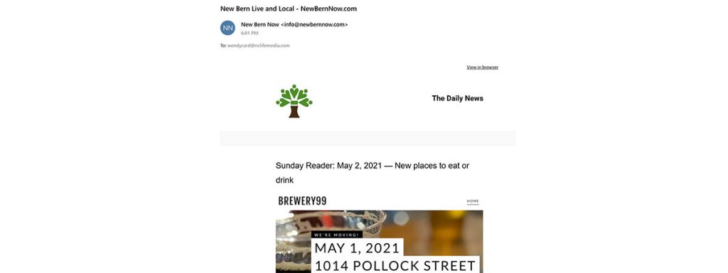 New Bern Daily News