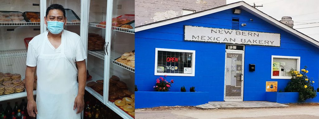 Ray Munoc at New Bern Mexican Bakery