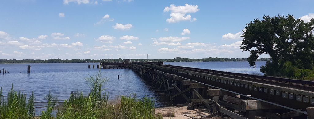 Railroad Bridge over Neuse River