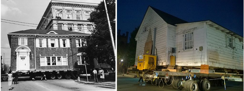 New Bern Houses Move