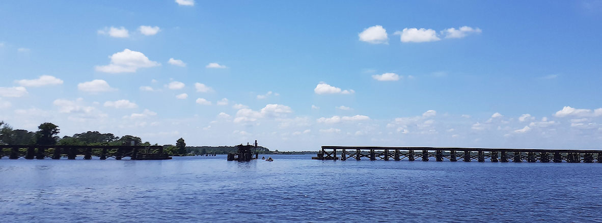Railroad Bridge over Neuse River