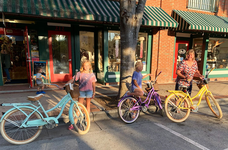 Biking in New Bern