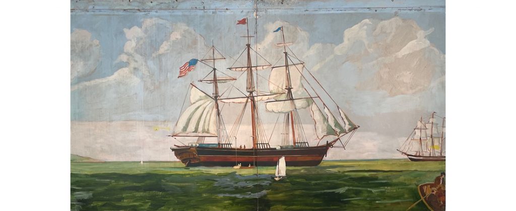 The Ballard of Old New Bern mural