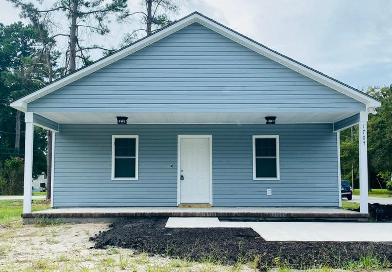 Home built by Habitat for Humanity of Craven County NC