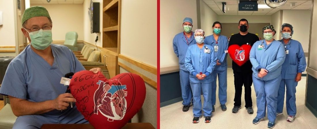 Heart surgical team at CarolinaEast