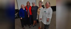 Coastal Women's Forum photo taken at their November dinner meeting