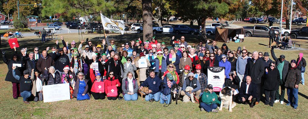 Giving Tuesday Celebration at Union Point Park in New Bern NC