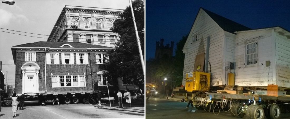 Old New Bern buildings being moved