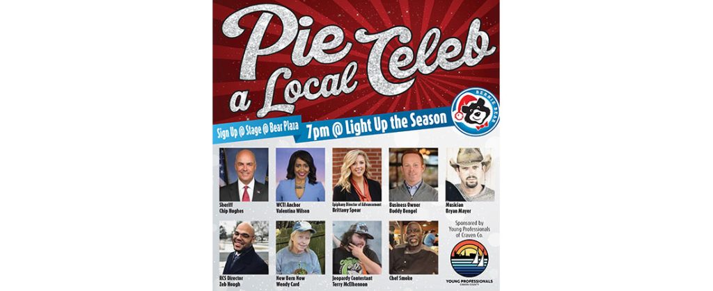 Pie a Local Celeb