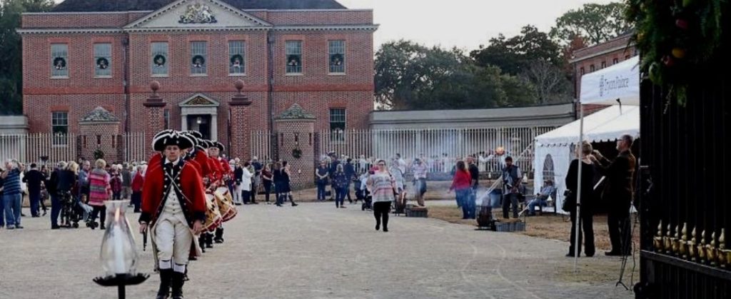 Candlelight celebrations at Tryon Palace in New Bern NC