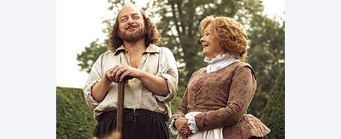 Man and woman in field