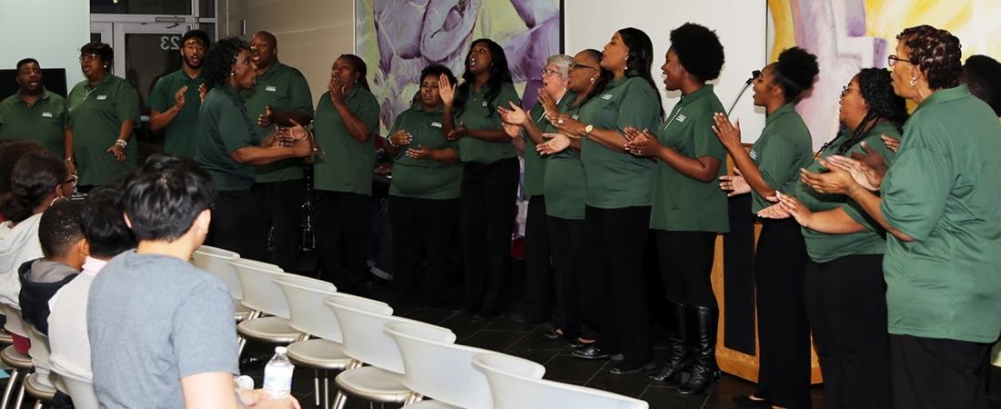 Craven CC's singing ambassador group called Encore!