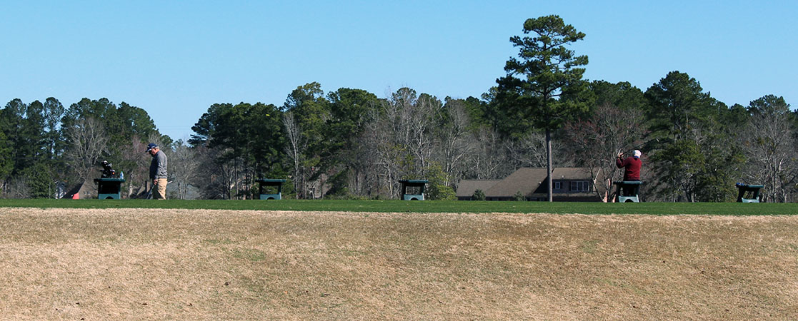 Driving range at The Emerald Golf Course in Greebrier Community