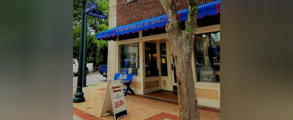 Birthplace of Pepsi Cola in New Bern, NC