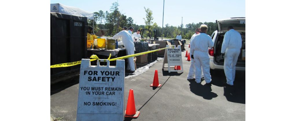 Household Hazardous Waste Collection at Craven Community College