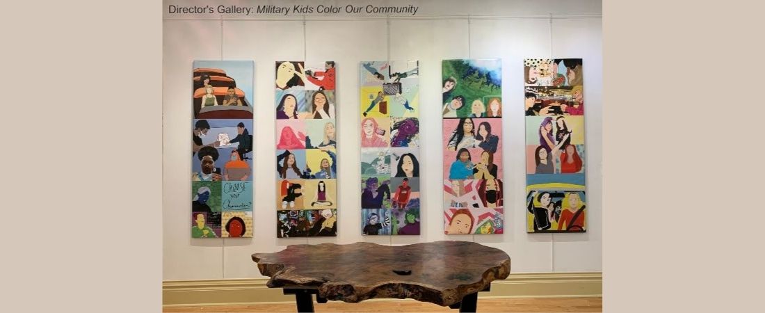 Military Kids Color Our Community artwork