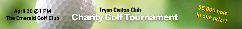 Tryon Civitan Club Charity Golf Tournament banner