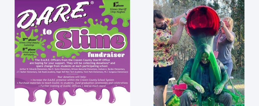 D.A.R.E. to Slime Fundraiser
