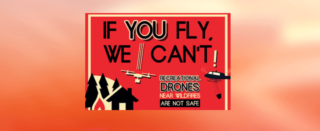 If you fly, we can't - recreational drones warning